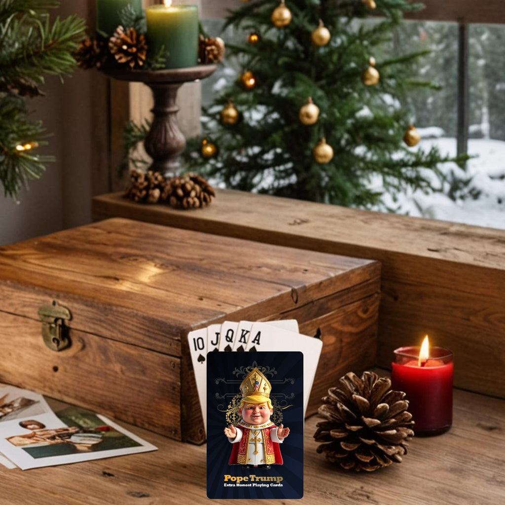 Pope Trump Extra Honest Playing Cards